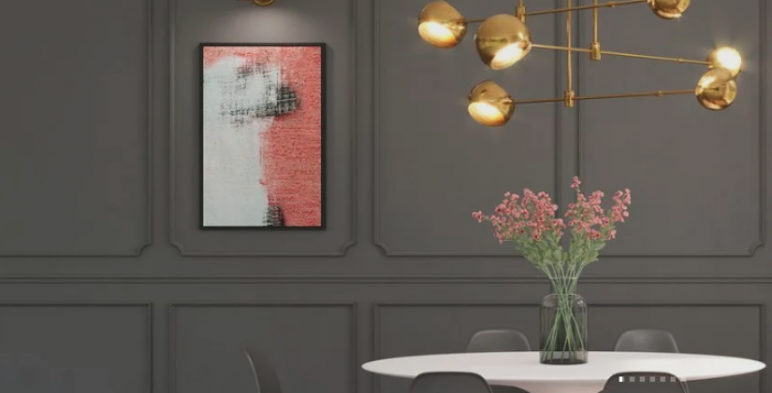 Coltar decorativ din poliuretan CR863B - 18x18x1.5 cm [3]