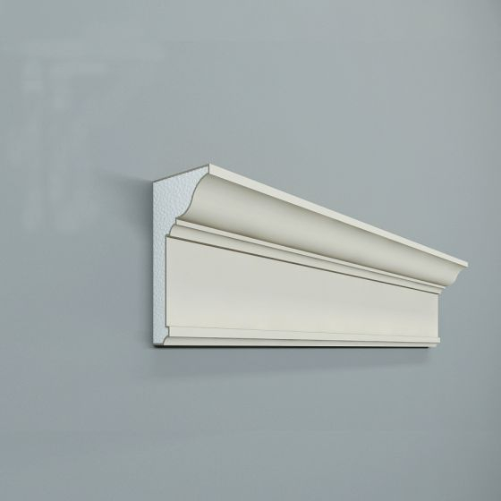 Cornisa decorativa de exterior CT07A - 17x10x200 cm [1]