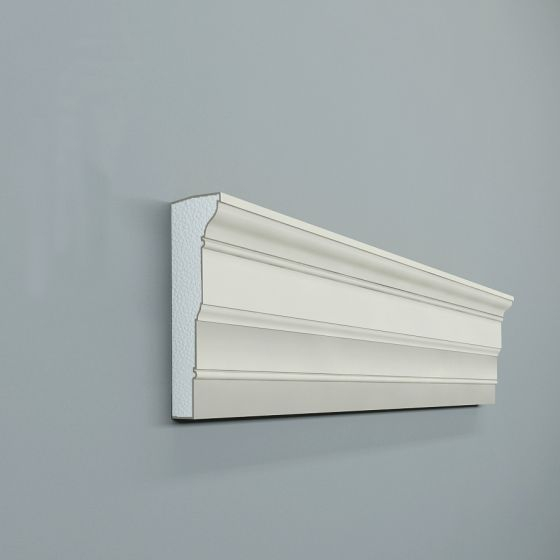 Cornisa decorativa de exterior CT10A - 20x7x200 cm [1]