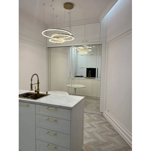 Cornisa decorativa din polimer rigid C19 - 9.7x4.8x200 cm [8]