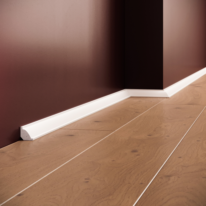 Cornisa decorativa din polimer rigid C2 - 2.2x2.2x200 cm [3]