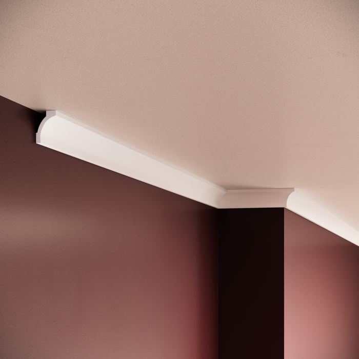 Cornisa decorativa din polimer rigid C21 - 3x2x200 cm [1]