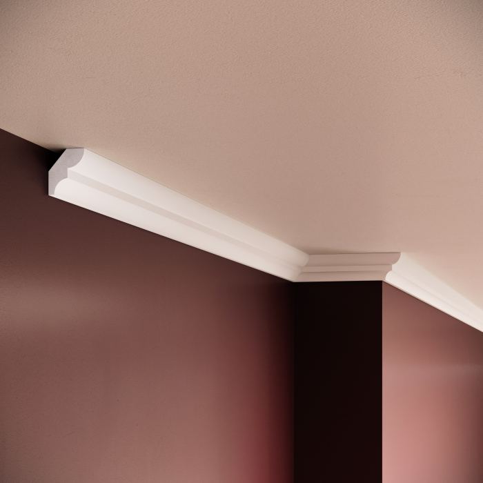Cornisa decorativa din polimer rigid C3 - 2.8x2.8x200 cm [1]