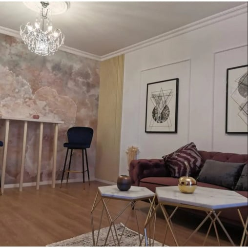 Cornisa decorativa din polimer rigid C8 - 8x8x200 cm [3]