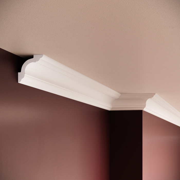 Cornisa decorativa din polimer rigid C9 - 5x5x200 cm [1]