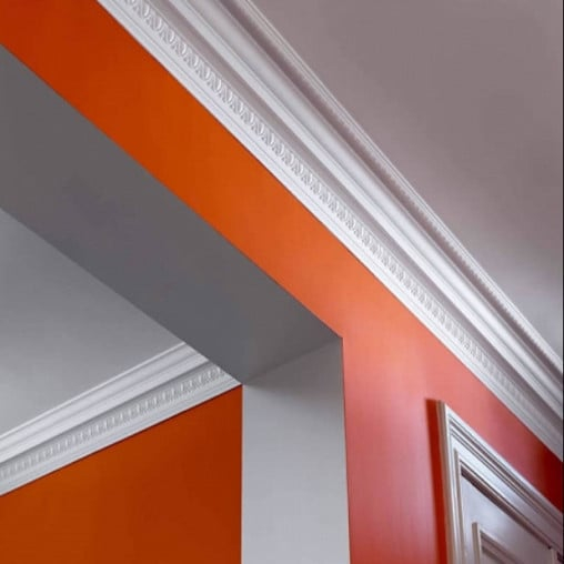 Cornisa decorativa din poliuretan C728 - 7.7x4.3x200 cm [3]