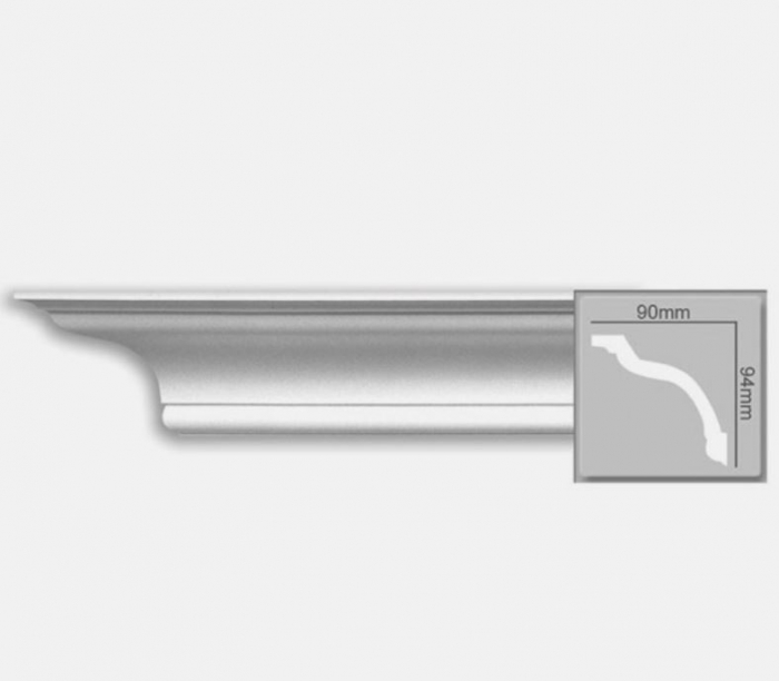 Cornisa decorativa din poliuretan P816 - 9x9.4x200 cm [1]