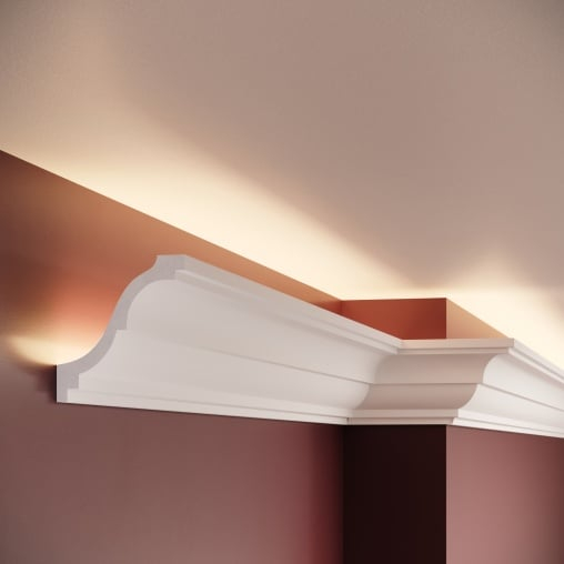 Cornisa decorativa din poliuretan P876 - 8x8.5x200 cm [3]