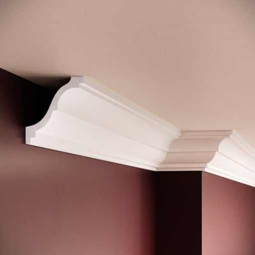 Cornisa decorativa din poliuretan P876 - 8x8.5x200 cm [1]