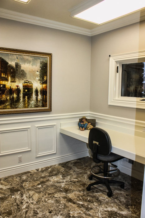 Cornisa decorativa din poliuretan P904 - 5.5x5x200 cm [4]