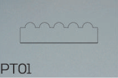 Corp pilastru decorativ de exterior PT01.5A - 40x3x200 cm [2]