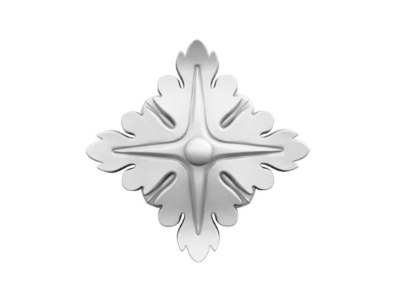 Ornament din poliuretan A624 - 10x10x2 cm [1]