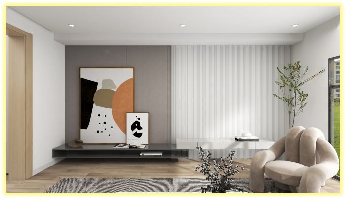 Panou decorativ 3D din polimer rigid, model Riflaj WP1 - 12.2x1.2x270 cm [6]