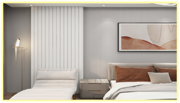 Panou decorativ 3D din polimer rigid, model Riflaj WP2 NEW - 12.2x1.2x270 cm [3]