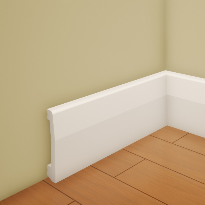 Plinta decorativa din polimer rigid L2 - 6.3x1.3x200 cm [1]