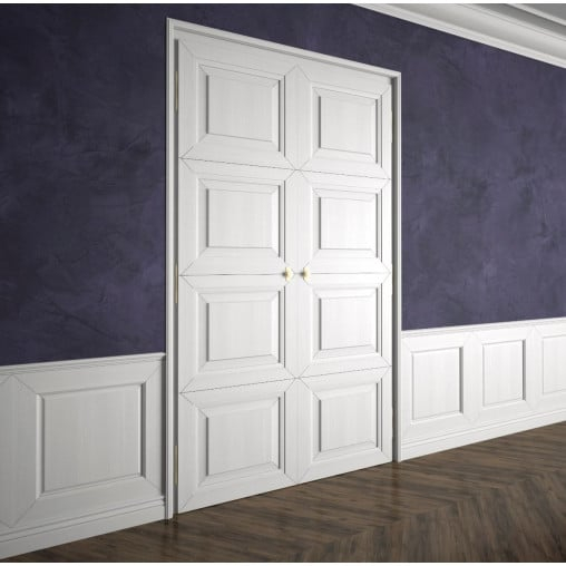 Plinta decorativa din polimer rigid S14 - 12x1.6x200 cm [4]