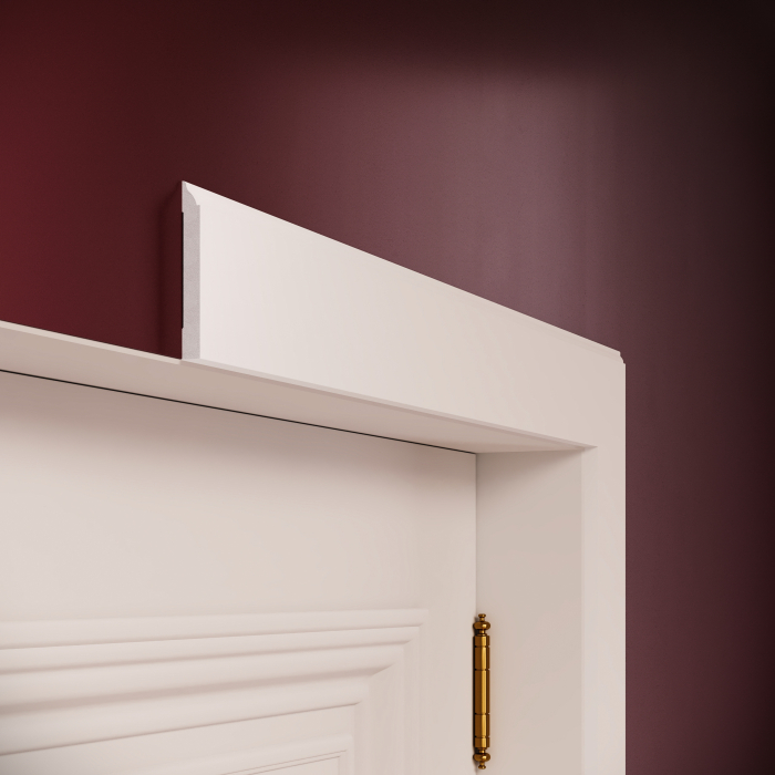 Plinta decorativa din polimer rigid S17 - 8.2x1.1x200 cm [2]