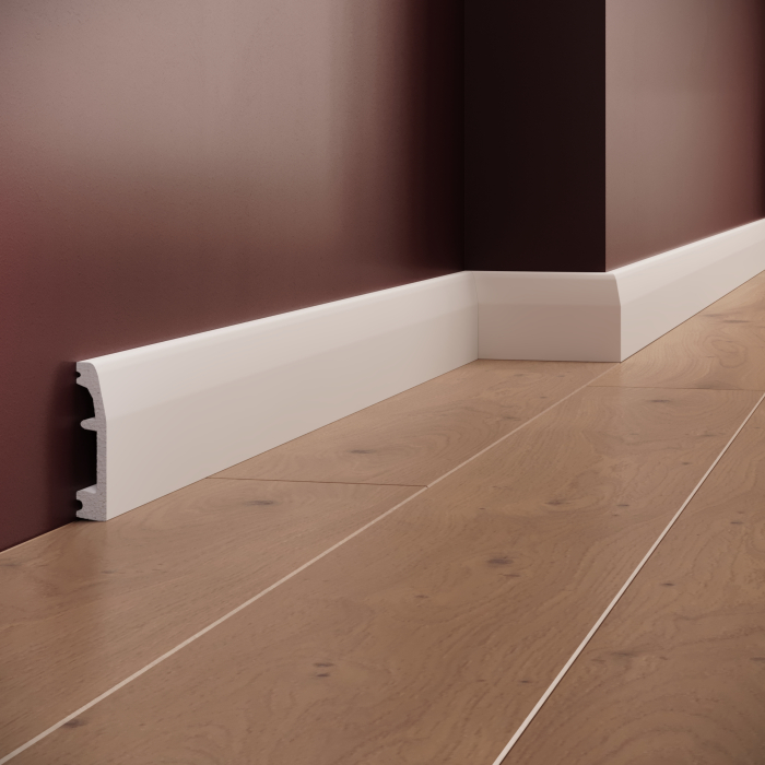 Plinta decorativa din polimer rigid S2 - 6.9x1.4x200 cm [1]