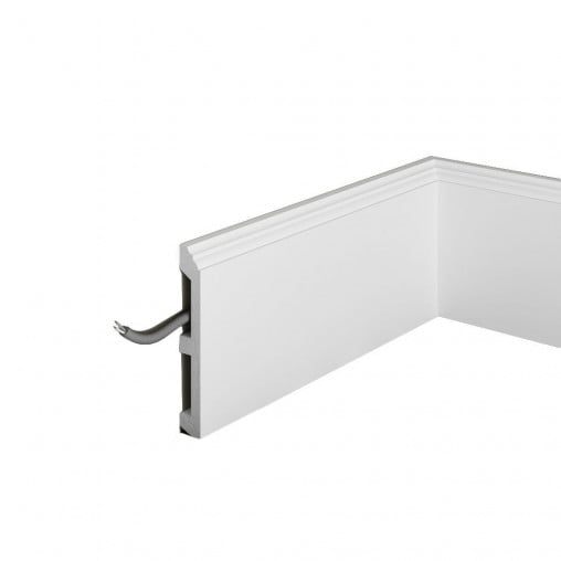 Plinta decorativa din polimer rigid S20 - 11.9x1.8x200 cm [3]