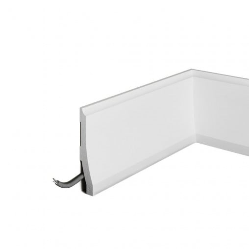 Plinta decorativa din polimer rigid S21 - 12x2.5x200 cm [3]