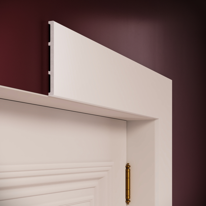 Plinta decorativa din polimer rigid S23 - 13x1.2x200 cm [2]