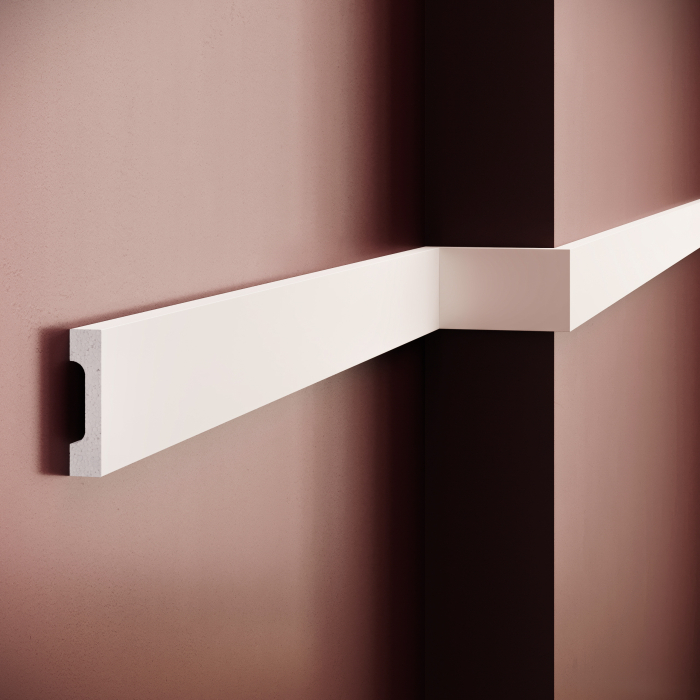 Plinta decorativa din polimer rigid S3 - 7x1.6x200 cm [2]