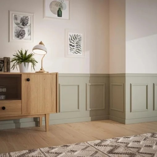 Plinta decorativa din polimer rigid S33 - 8x1.5x200 cm [4]