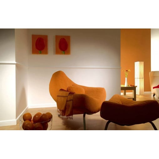 Plinta decorativa din polimer rigid S5 - 8x1.4x200 cm [8]