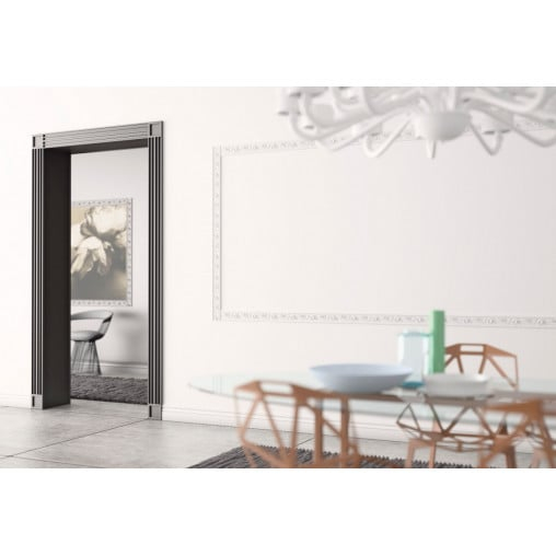 Plinta decorativa din polimer rigid S6 - 9.6x1.3x200 cm [4]