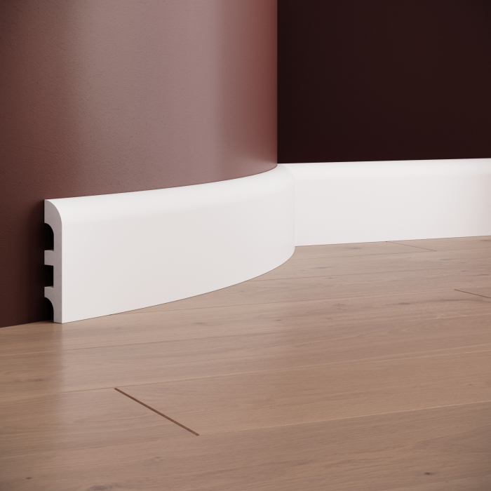 Plinta decorativa din polimer rigid S7 - 9.8x1.9x200 cm [3]