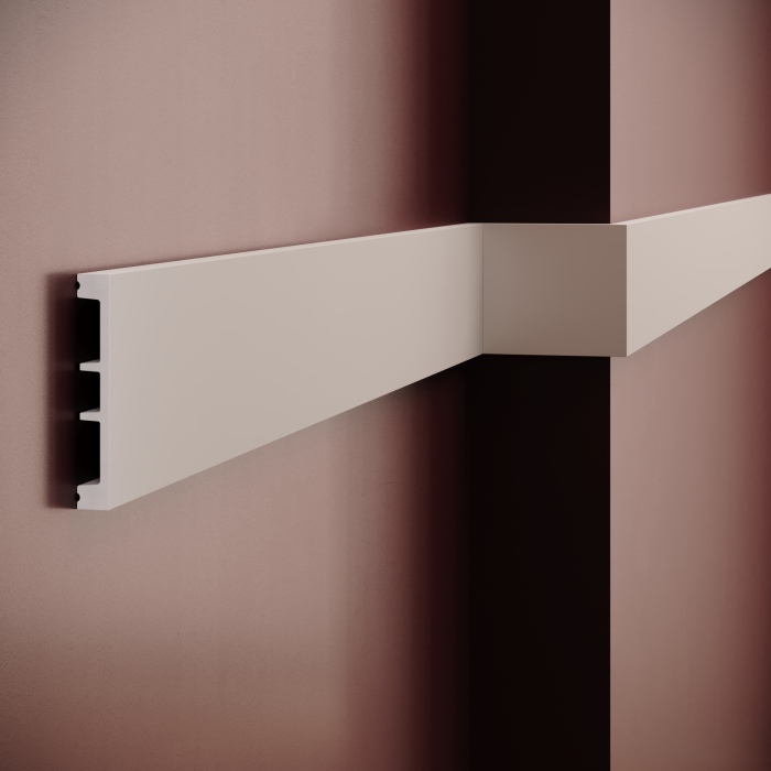 Plinta decorativa din polimer rigid S9 - 10.2x1.6x200 cm [2]