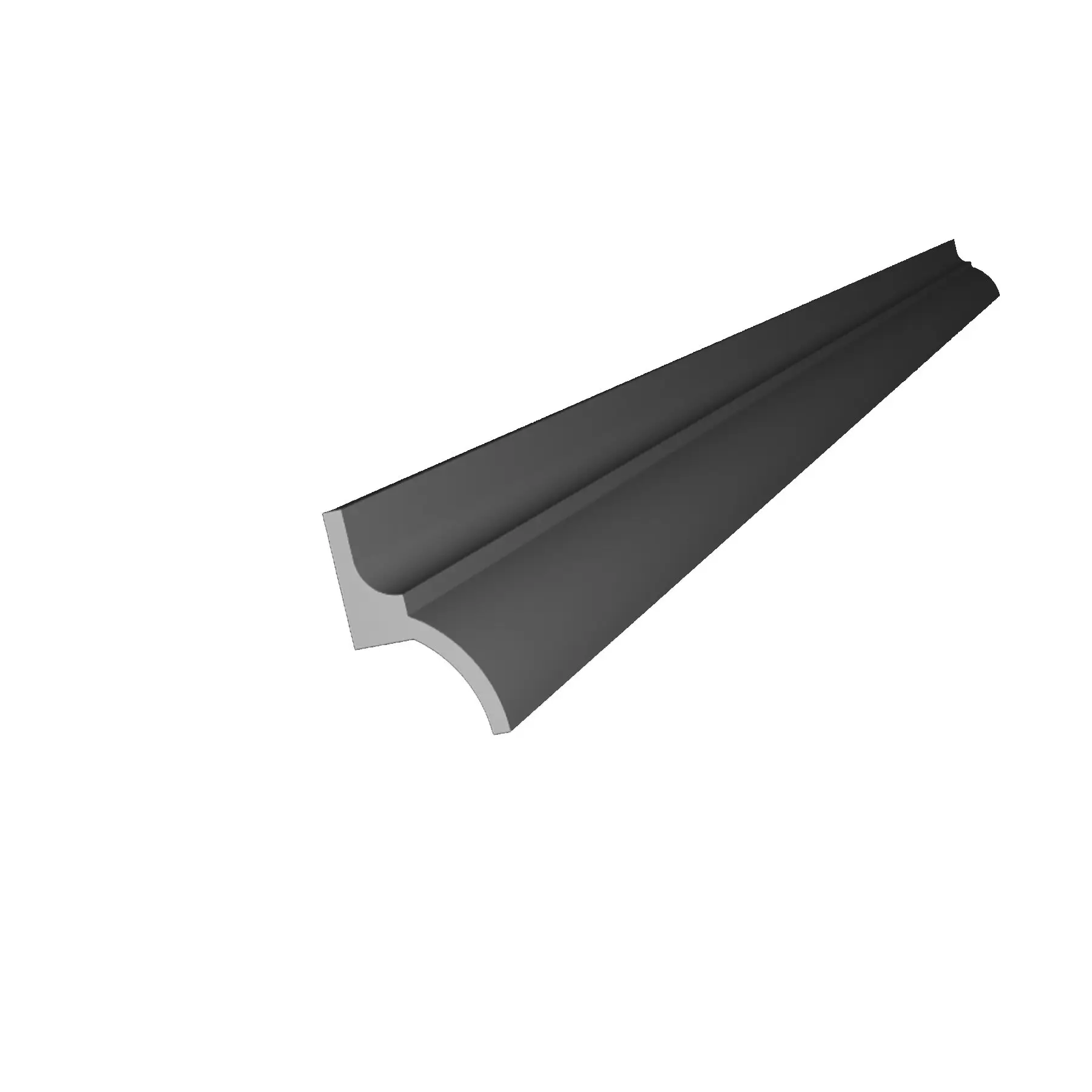 Profil pentru banda LED din poliuretan KF712 - 10x5.5x200 cm [3]
