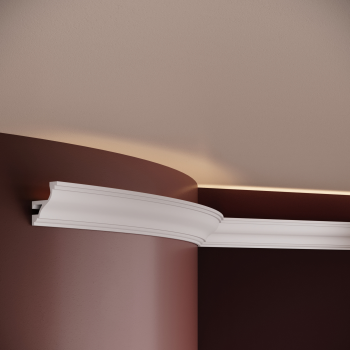 Scafa decorativa din polimer rigid ES9 - 4.5x4x200 cm [5]