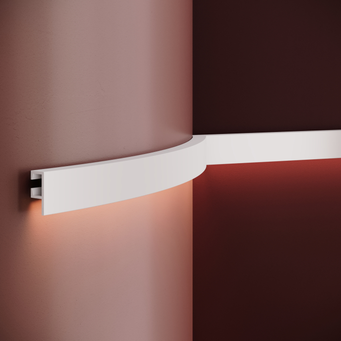 Scafa decorativa din poliuretan flexibil ES6F - 4.8x2.2x200 cm [2]