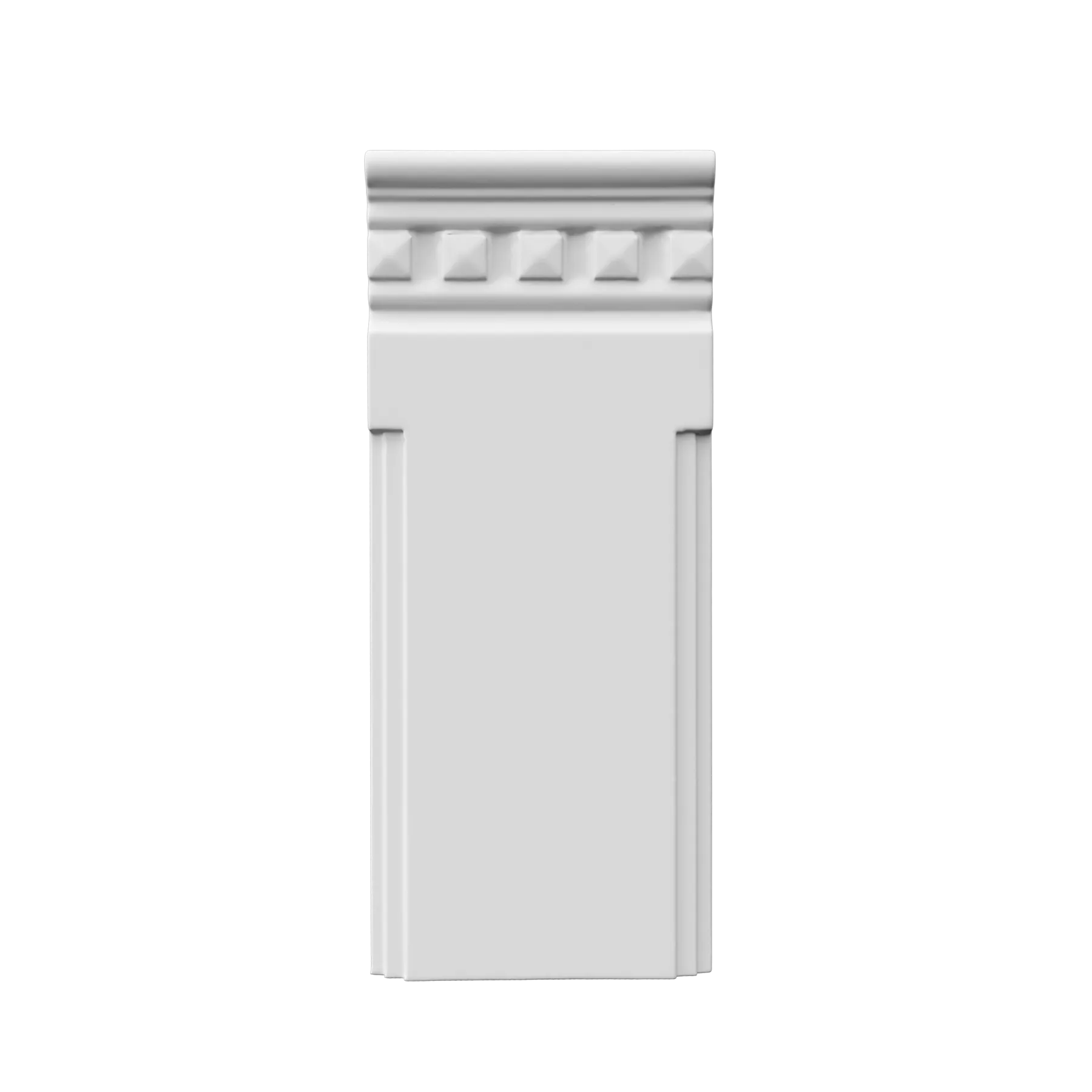 Baze - Baza pilastru din poliuretan PL252 - 25.5x11x3 cm