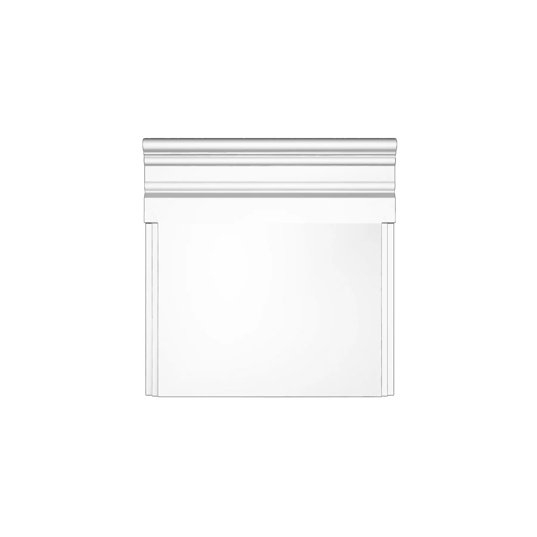 Baze - Baza pilastru din poliuretan PL271 - 24.5x3.5x25.4 cm