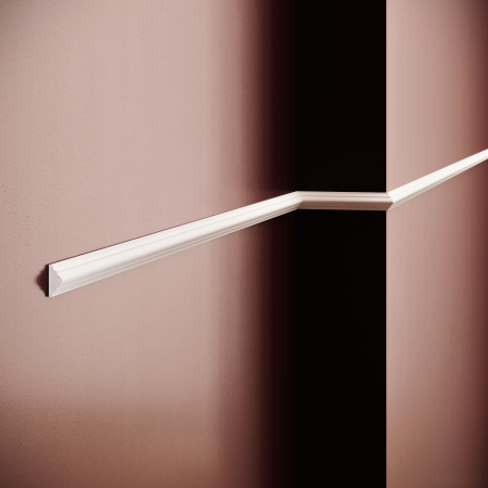 Brauri - Brau decorativ din polimer rigid B1 - 2.3x1x200 cm