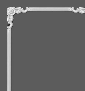 Brau decorativ din polimer rigid B21 - 2.3x1.2x200 cm [5]