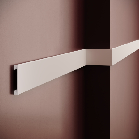 Brauri - Brau decorativ din polimer rigid B25 - 7x1.2x200 cm