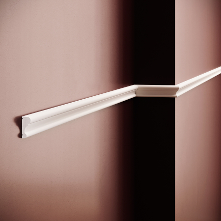 Brauri - Brau decorativ din polimer rigid B26 - 3.3x1.4x200 cm