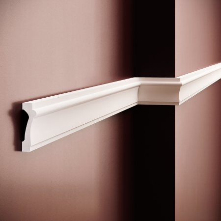 Brauri - Brau decorativ din polimer rigid B6 - 7.3x2.2x200 cm