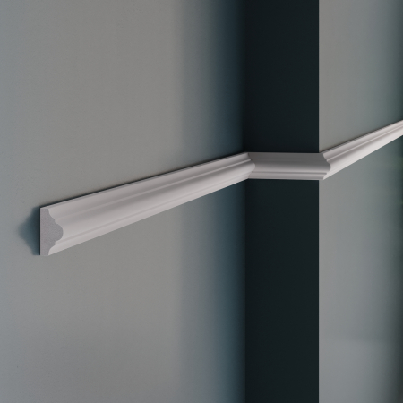 Allegria Collection - Brau decorativ din polimer rigid M5 - 4x1.8x200 cm