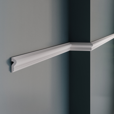 Allegria Collection - Brau decorativ din polimer rigid M7 - 4.3x1.6x200 cm