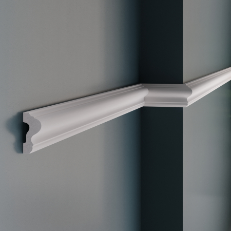 Allegria Collection - Brau decorativ din polimer rigid M8 - 6x2.5x200 cm