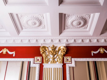 Capitel pilastru din poliuretan PL257 - 34.5x9.5x41.9 cm [1]