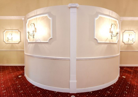 Capitel pilastru din poliuretan PL262 - 8x7x24.2 cm [2]