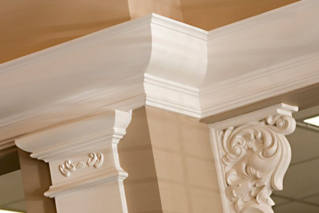 Capitel pilastru din poliuretan PL264 - 17x7.7x31.3 cm [1]