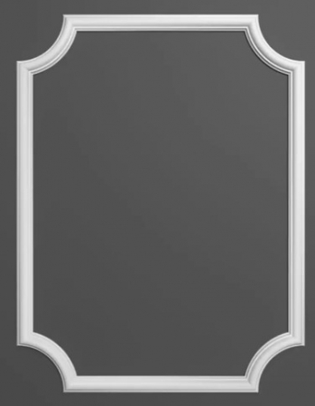 Chenar decorativ din poliuretan B16-1 - 20.5x20.5x2 cm [5]