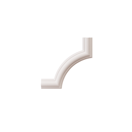 Chenar decorativ din poliuretan B16-1 - 20.5x20.5x2 cm [1]