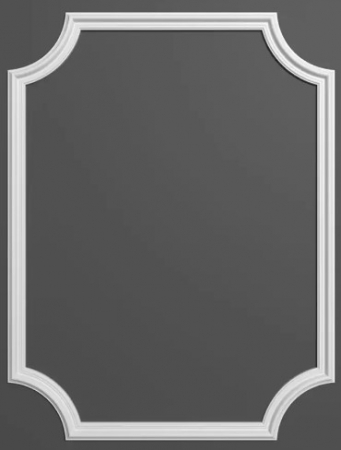 Chenar decorativ din poliuretan B17-1 - 20.5x20.5x1.7 cm [4]